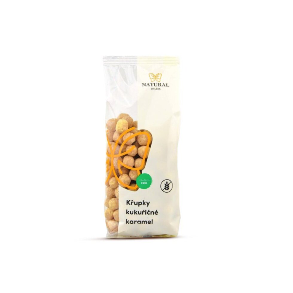 Kukuřičné křupky karamel - 140 g