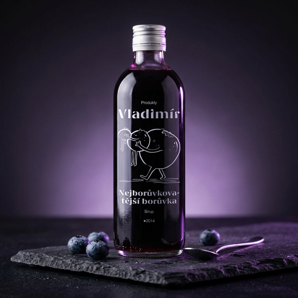 Sirup nejborůvkovatější borůvka - 500 ml
