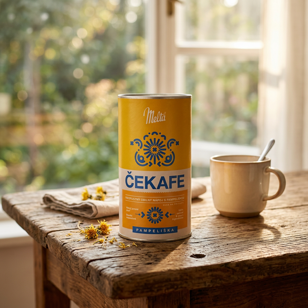 Melta Čekafe obilná směs s pampeliškou - dóza 160 g