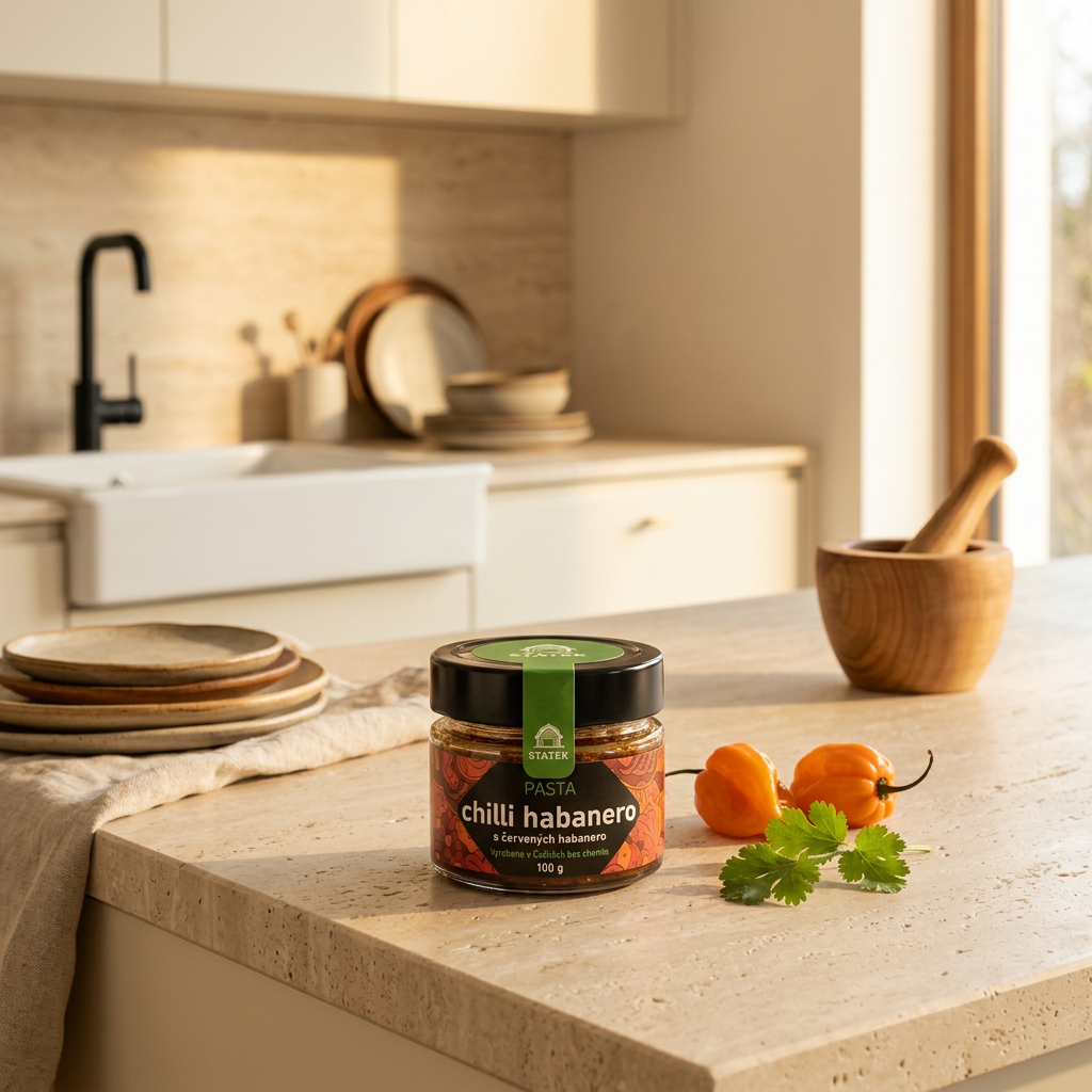 Pasta chilli jalapeno z červených jalapeno - 170 g