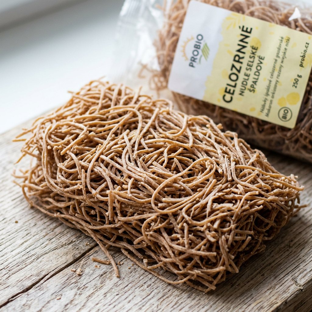 Nudle BIO špaldové celozrnné selské - 250 g