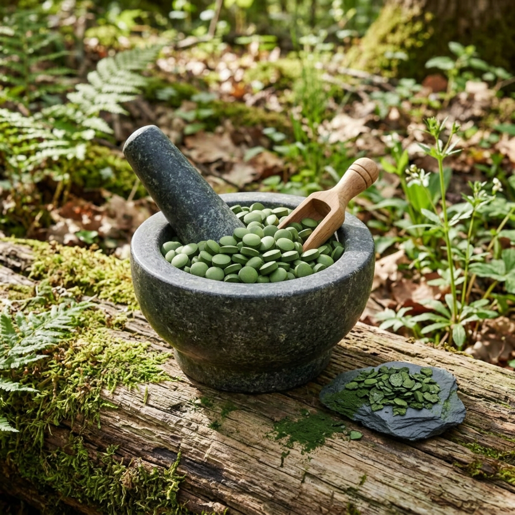 Chlorella BIO tablety 500 mg - MámeChuť