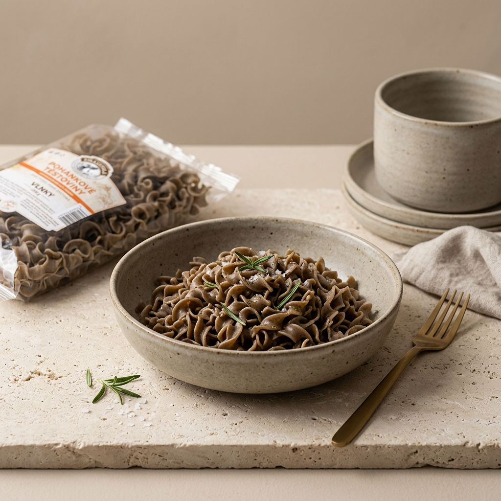 Pohankové těstoviny vlnky - 250 g