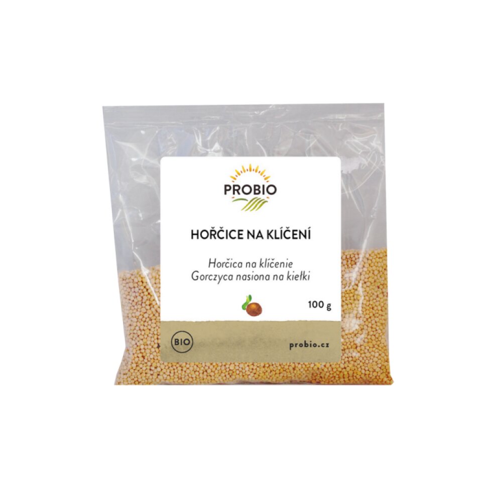 Hořčice BIO na klíčení - 100 g