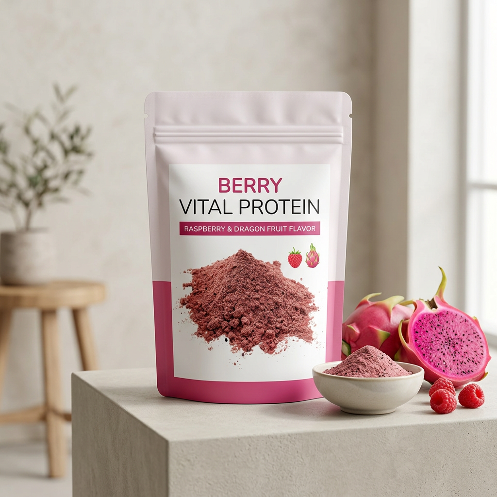 Malinový CFM protein s dračím ovocem - 250 g