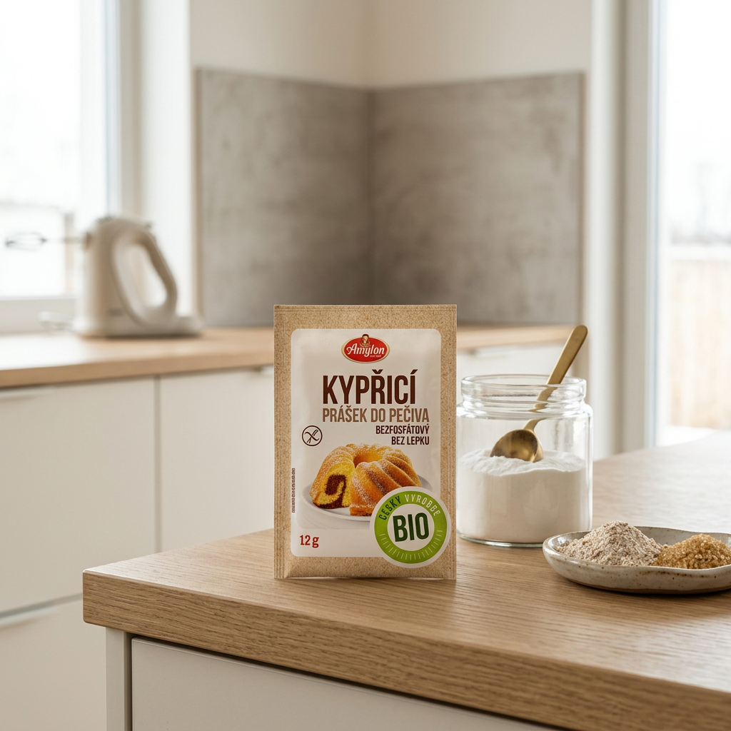 Kypřicí prášek BIO do pečiva - 12 g