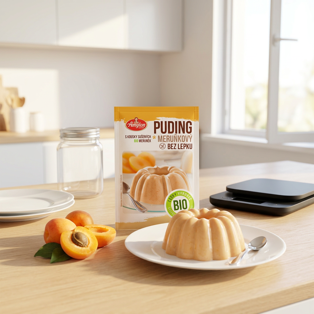 Meruňkový puding BIO - 40 g