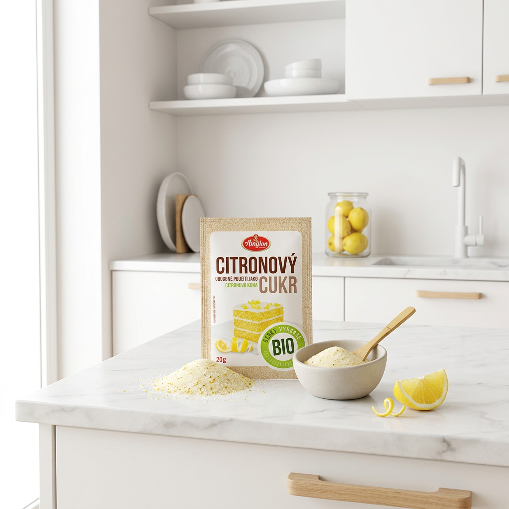 Citronový cukr BIO - 20 g