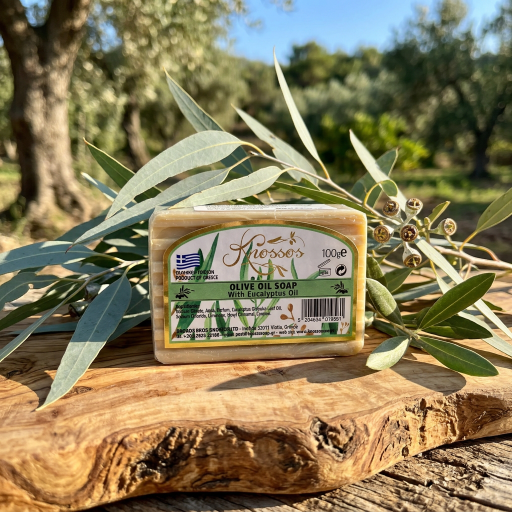 Olivové mýdlo eukalyptus - 100 g