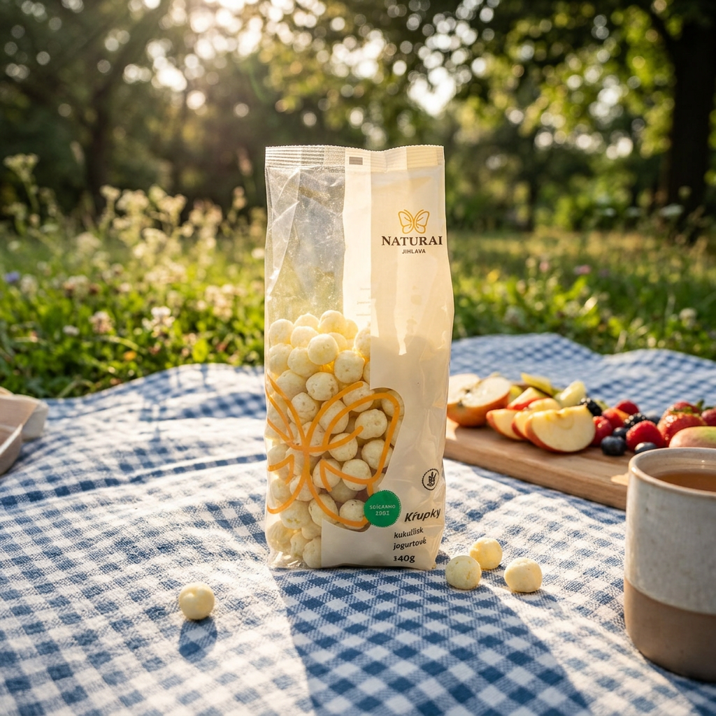 Kukuřičné křupky jogurtové - 140 g