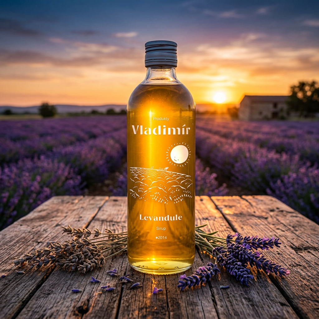 Levandulový sirup - 500 ml