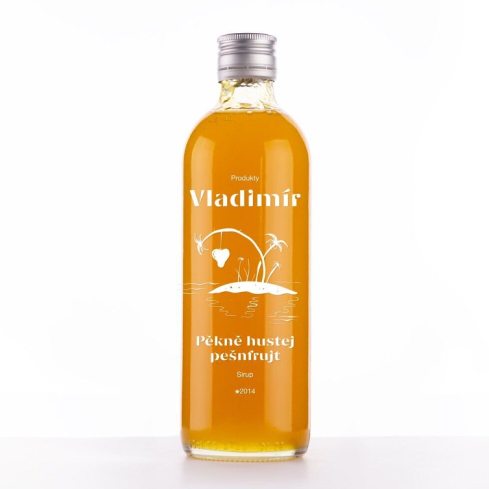 Sirup pěkně hustej pešnfrujt - 500 ml