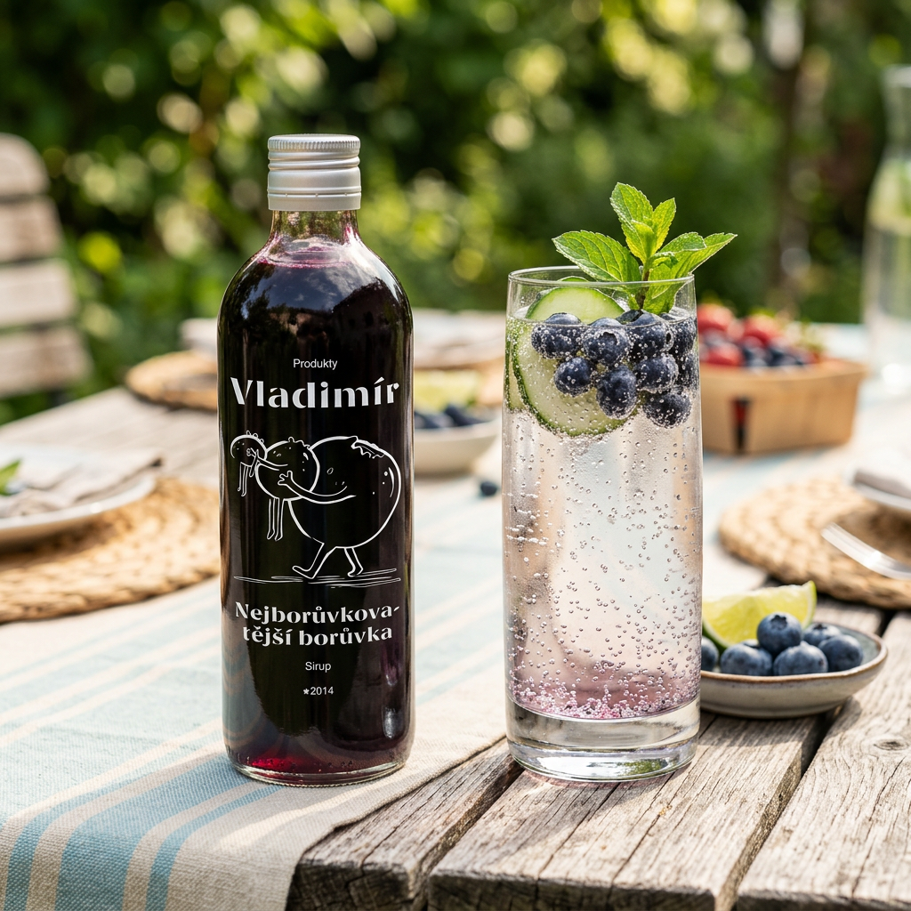Sirup nejborůvkovatější borůvka - 500 ml