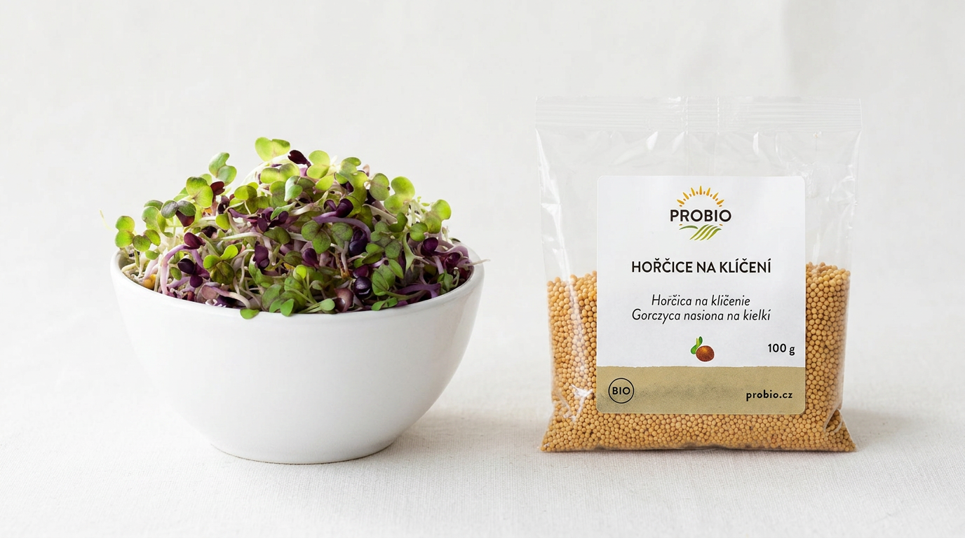 Hořčice BIO na klíčení - 100 g