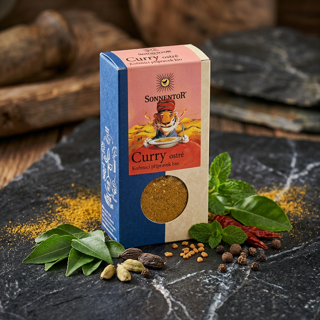 Curry BIO ostré - 50 g