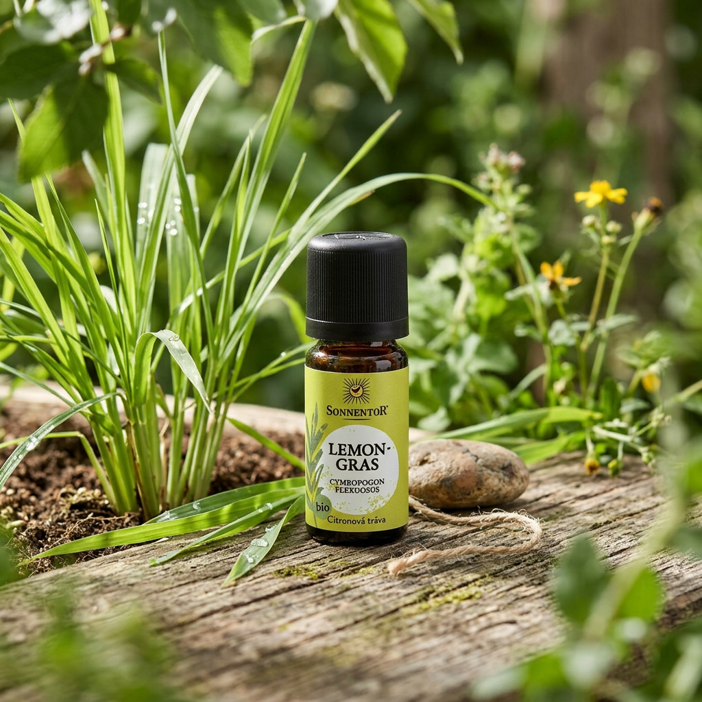 Citronová tráva BIO éterický olej - 10 ml