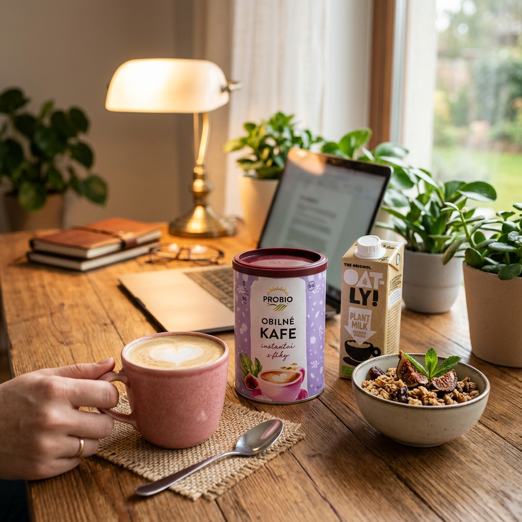 Instantní obilné kafe BIO s fíky - 100 g