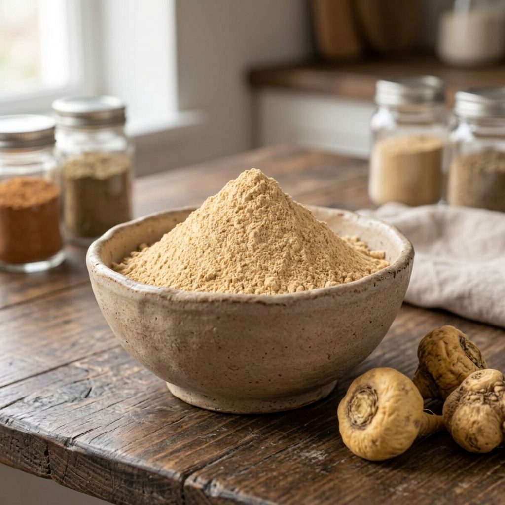 Maca BIO žlutá prášek - MámeChuť