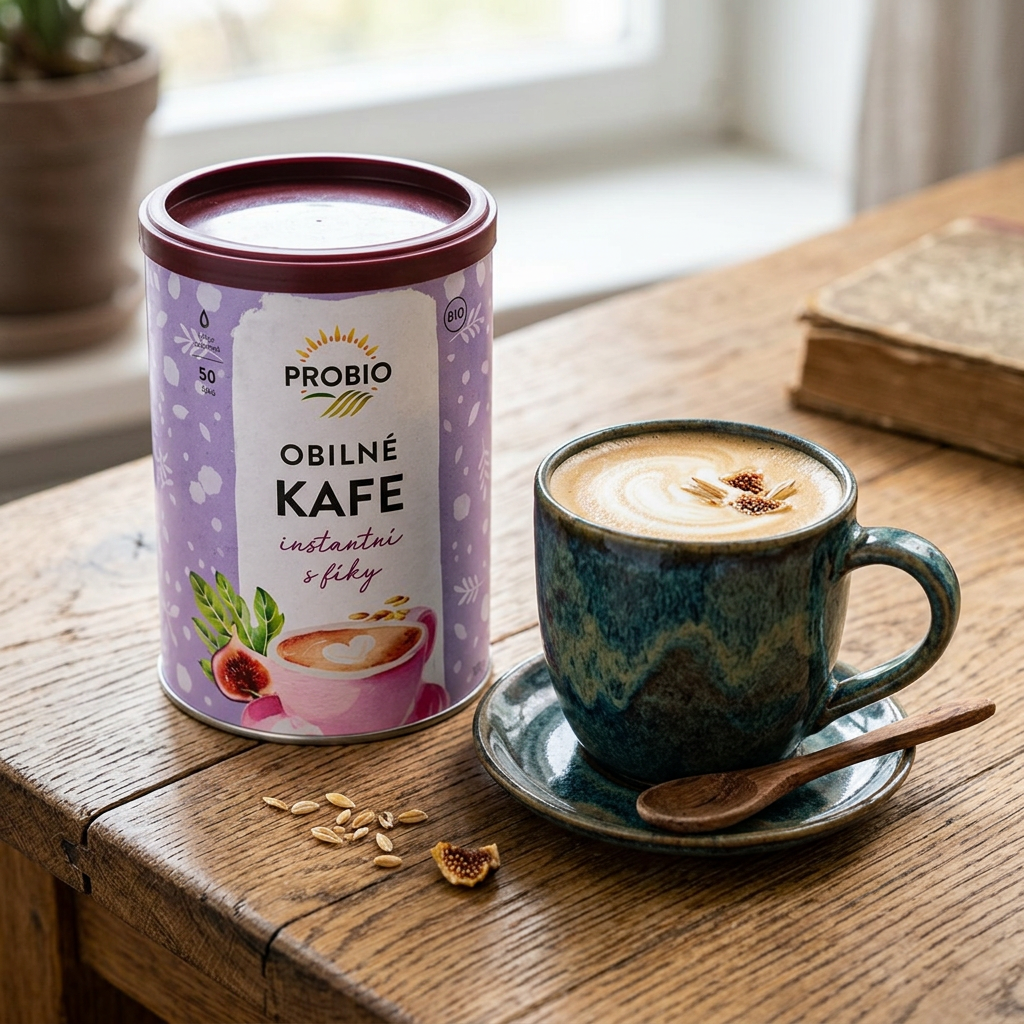 Instantní obilné kafe BIO s fíky - 100 g