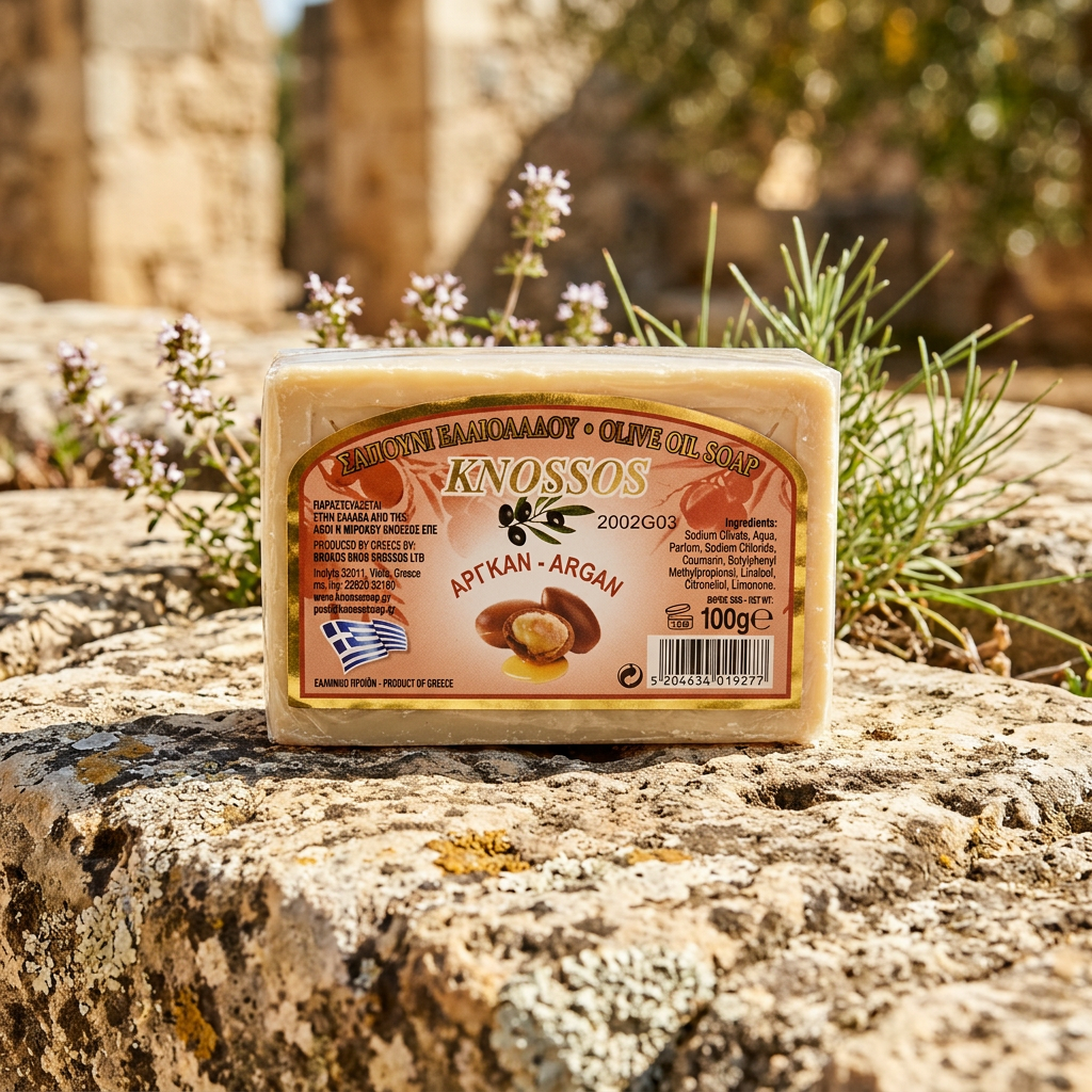 Přírodní olivové mýdlo argan - 100 g