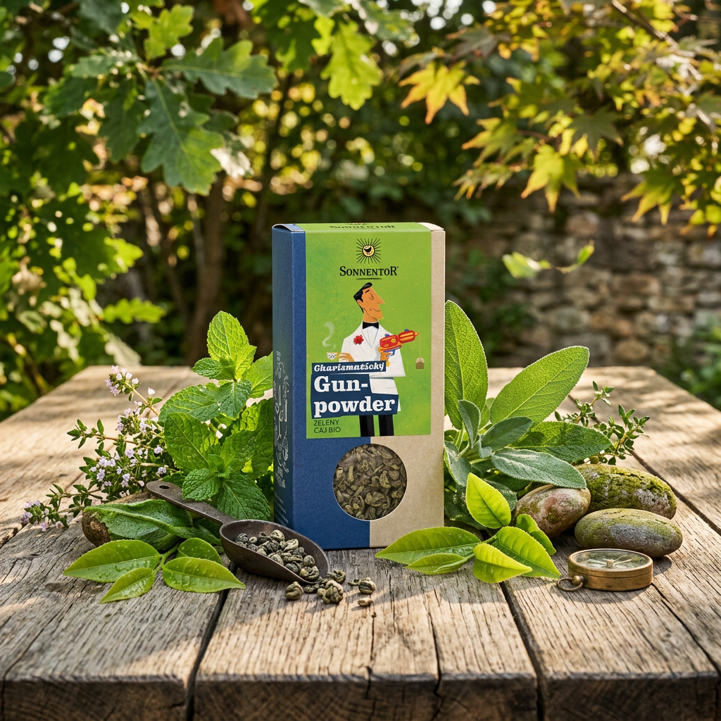 Zelený čaj BIO Gunpowder sypaný - 100 g