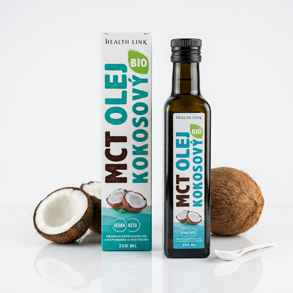 MCT kokosový olej BIO - 250 ml