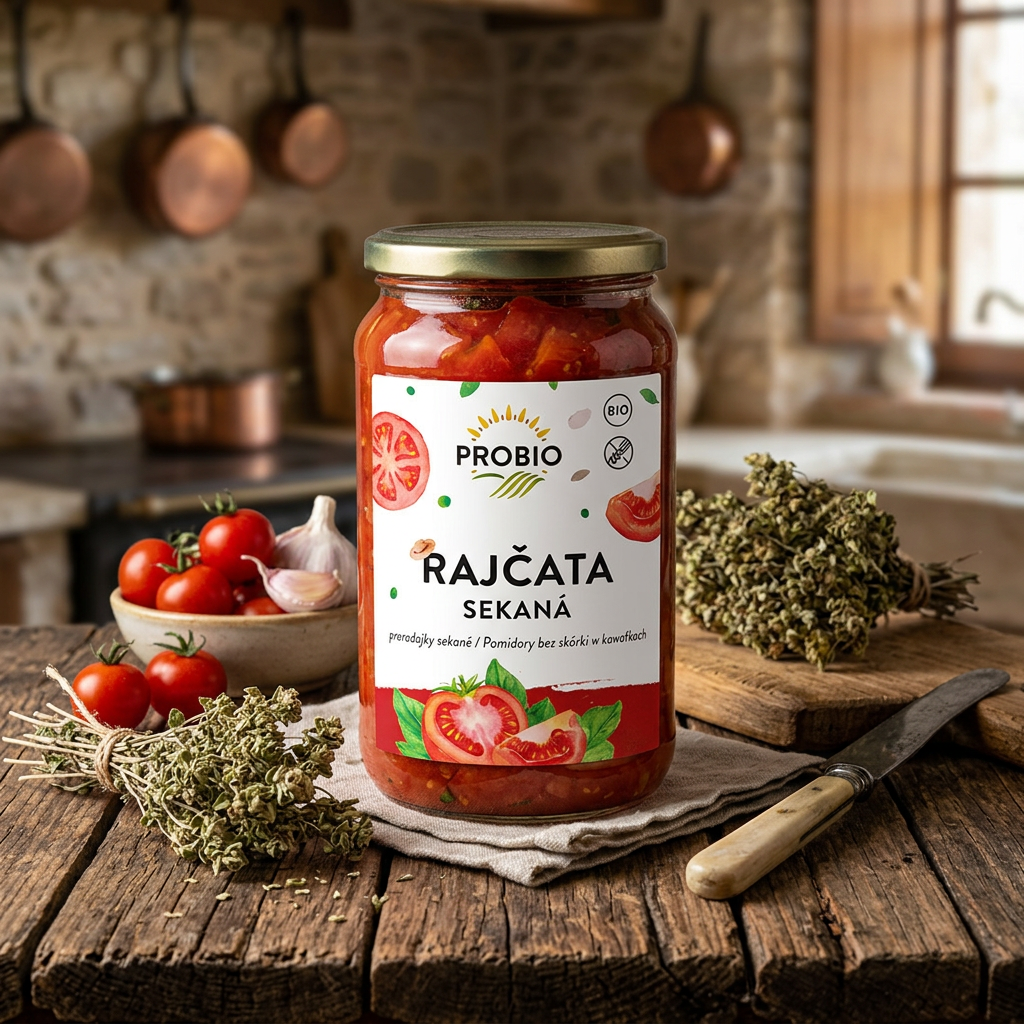 Rajčata BIO sekaná sterilovaná - 400 g