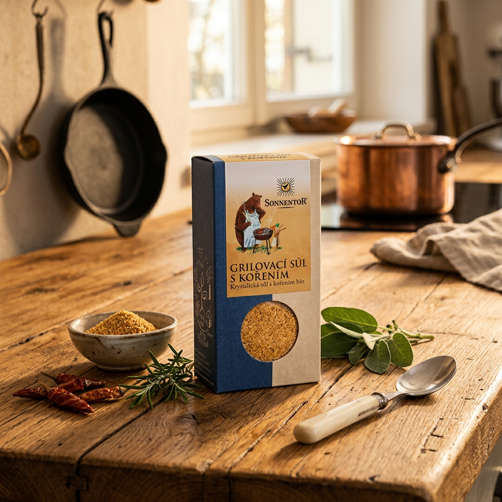 Grilovací sůl BIO s kořením - 100 g