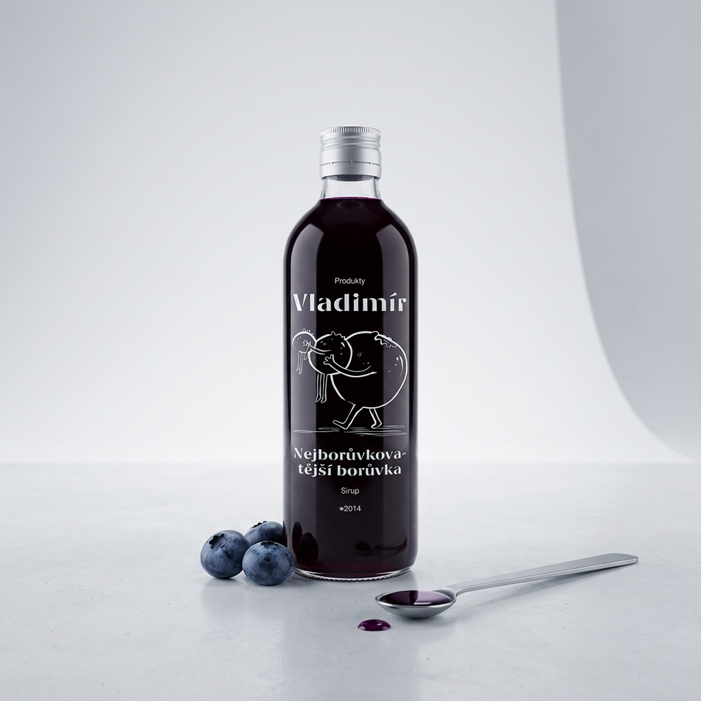 Sirup nejborůvkovatější borůvka - 500 ml