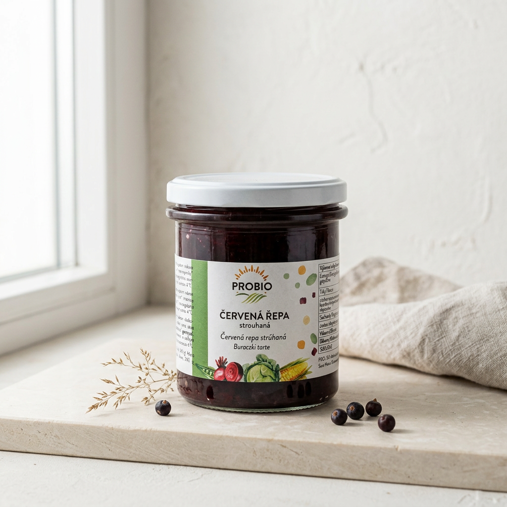 Červená řepa BIO strouhaná pasterovaná - 280 g