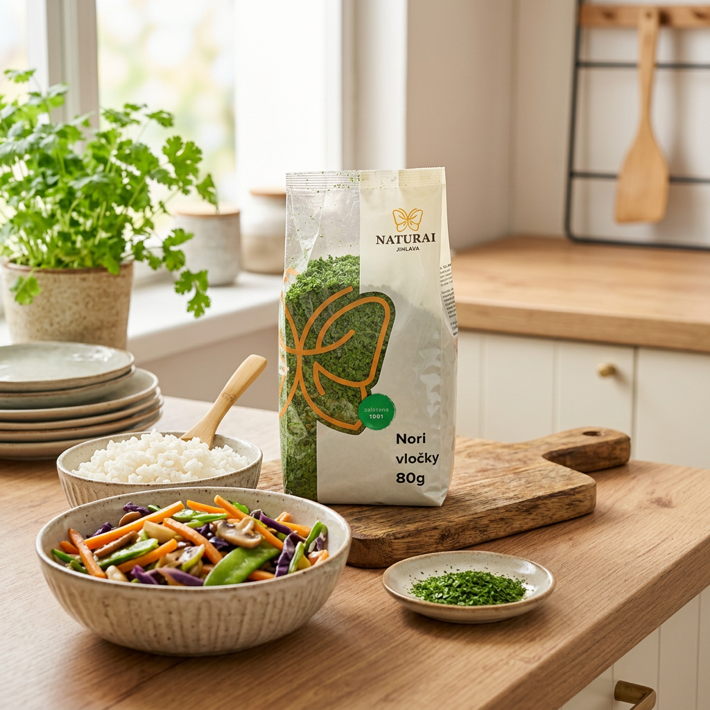 Mořské řasy Nori vločky - 80 g