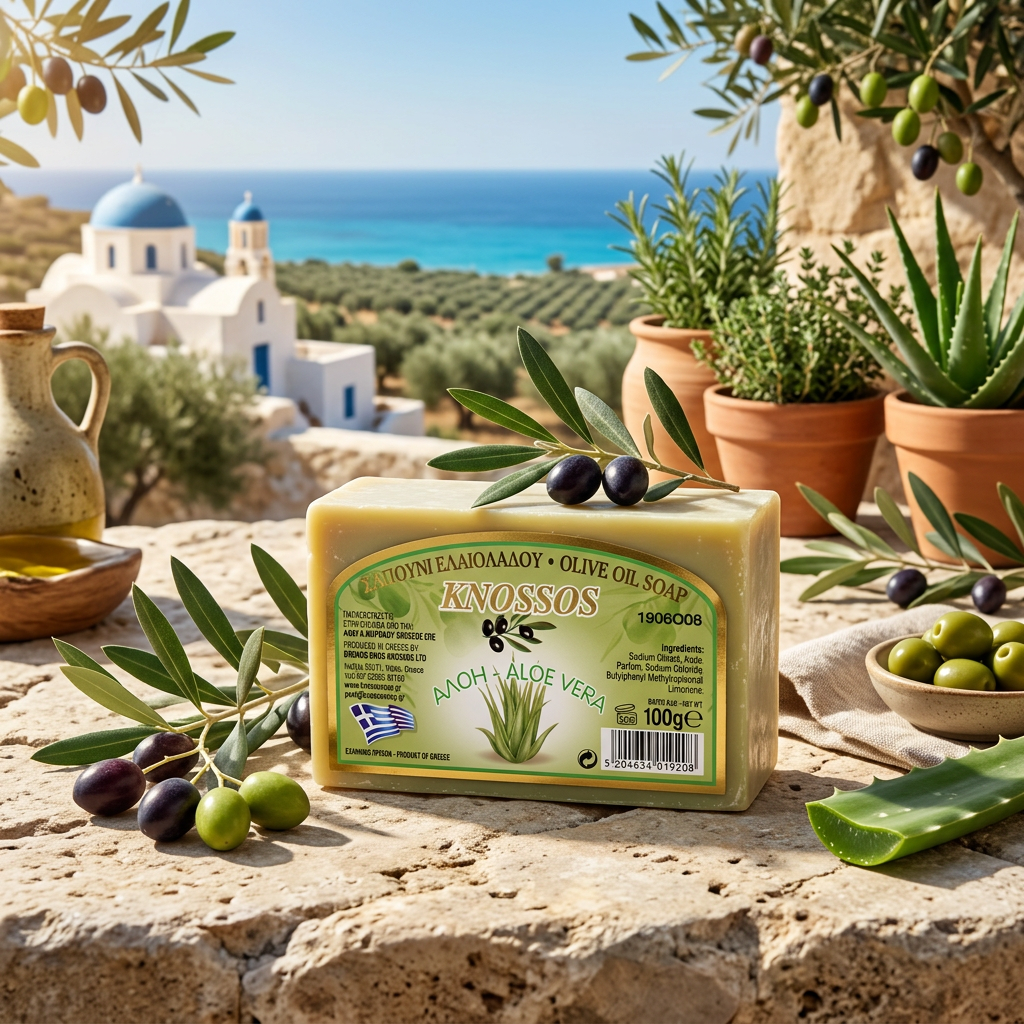 Přírodní olivové mýdlo Aloe Vera - 100 g