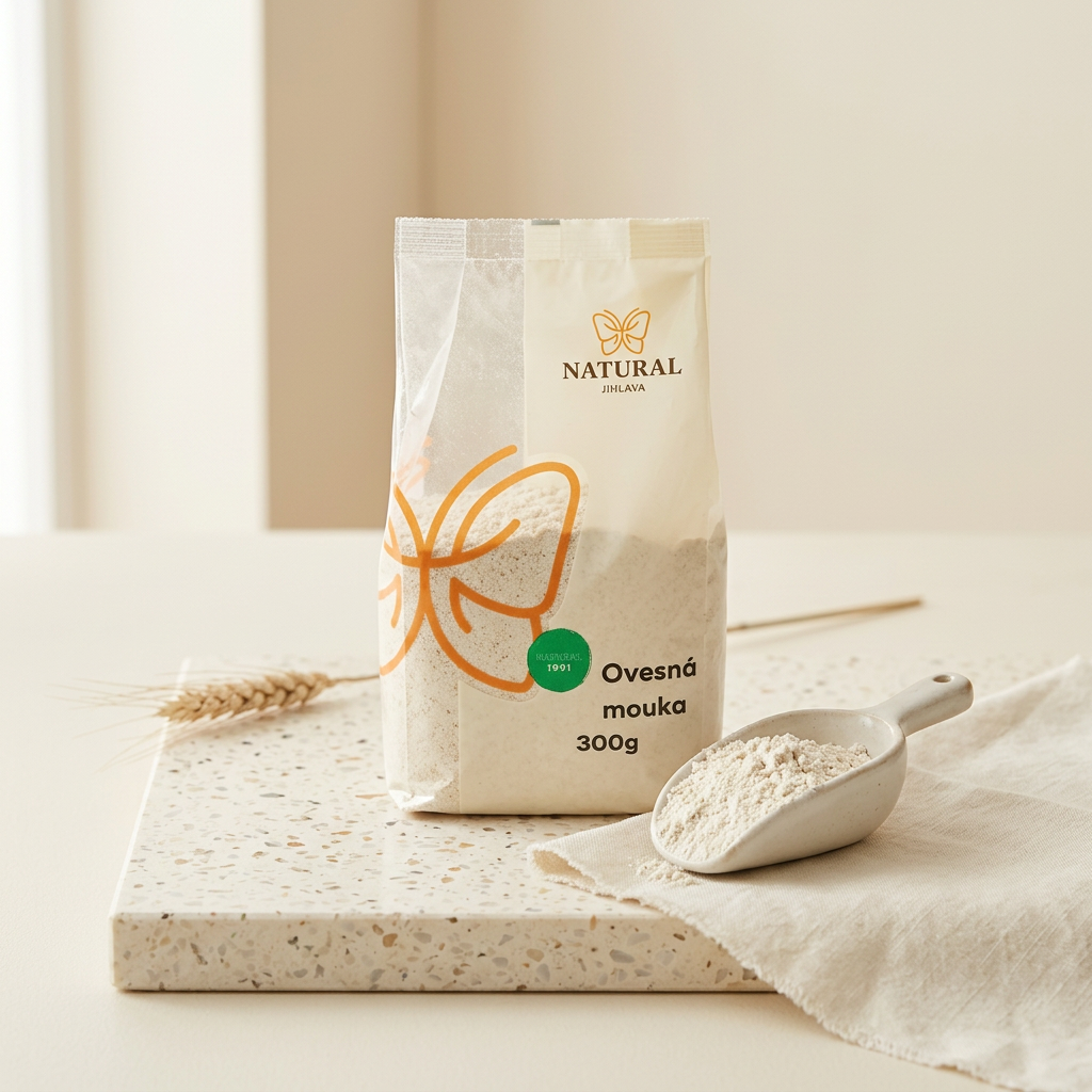 Ovesná mouka celozrnná - 300 g