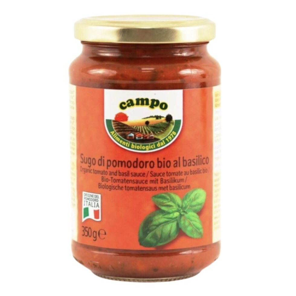 Omáčka BIO rajčatová s bazalkou - 350 g