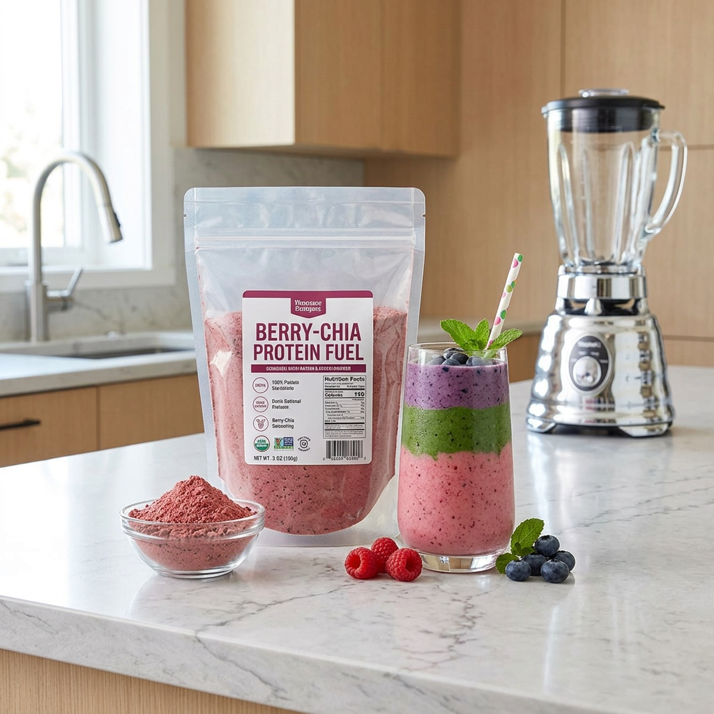 Malinový CFM protein s dračím ovocem - 250 g