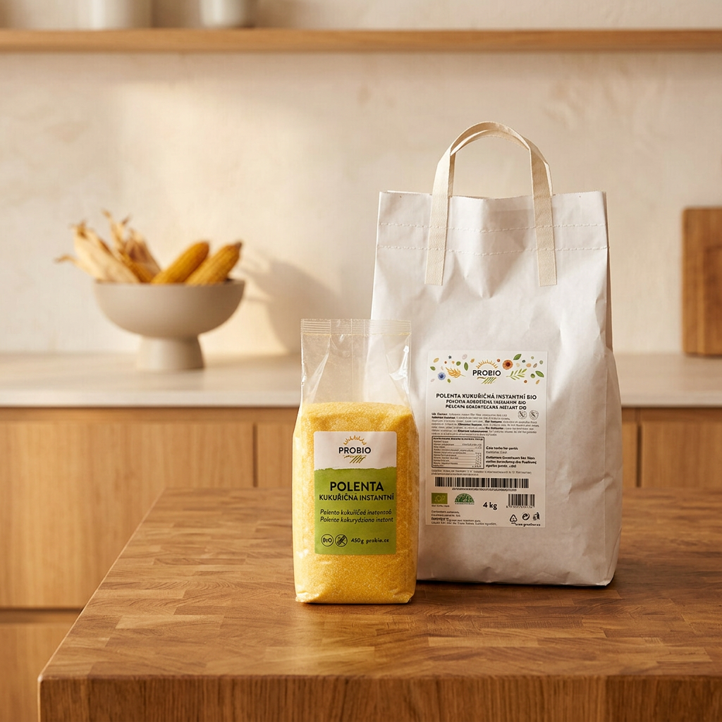 Polenta BIO kukuřičná instantní