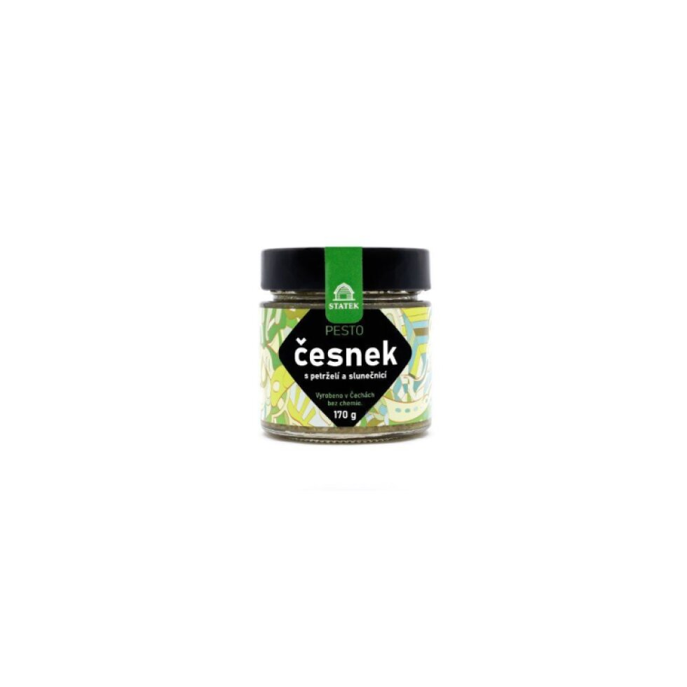 Pesto česnek s petrželí a slunečnicí - 170 g