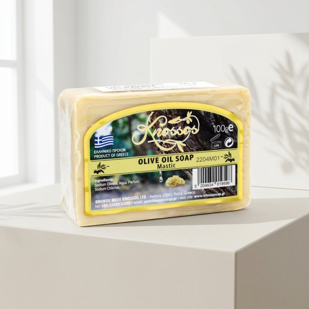 Olivové mýdlo s vůní pryskyřice - 100 g