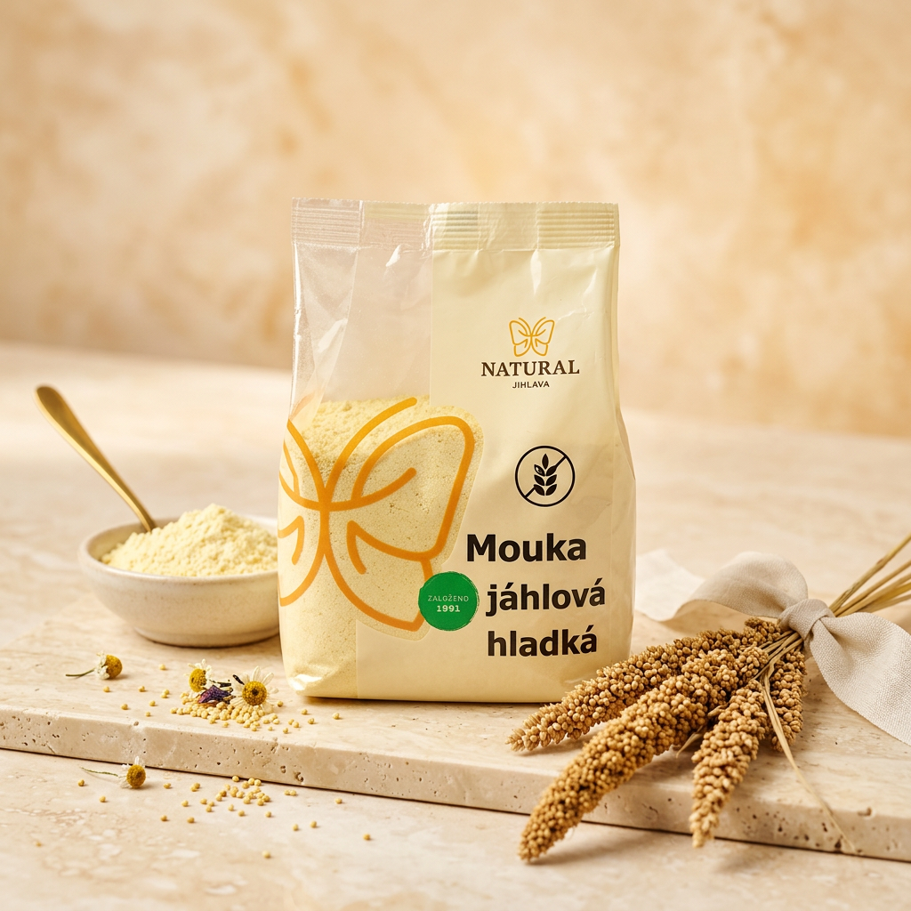 Jáhlová mouka hladká - 300 g