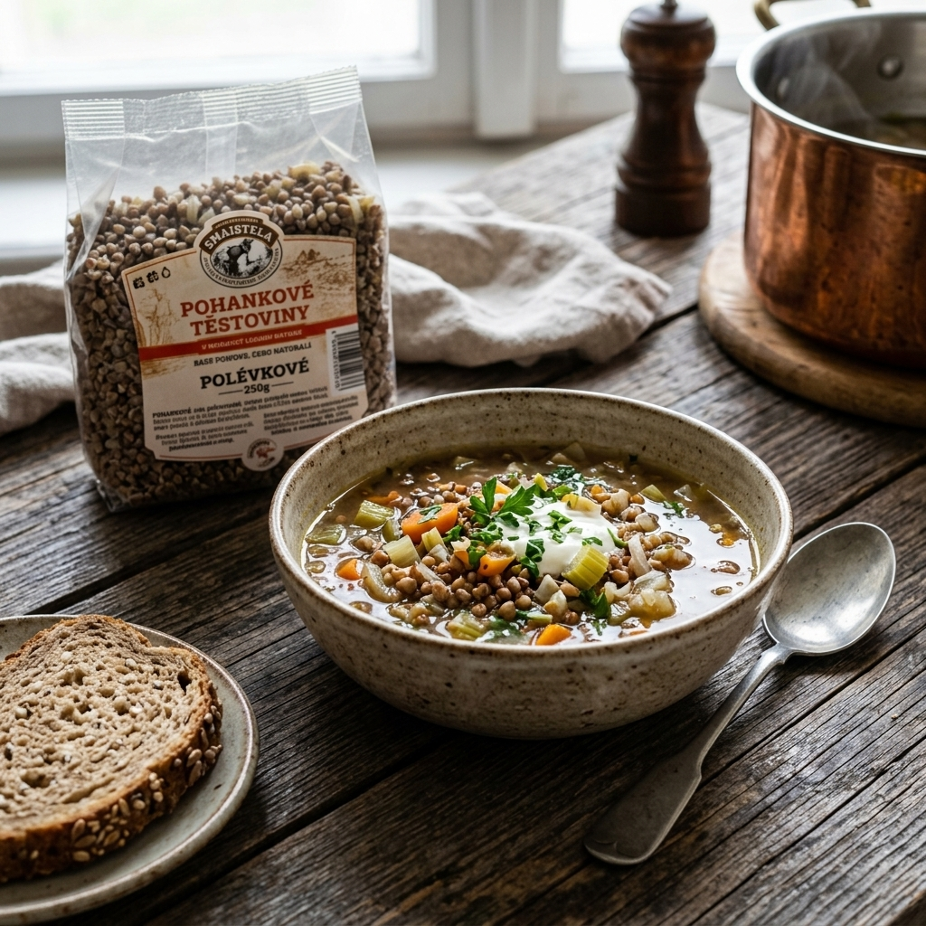 Pohankové těstoviny polévkové - 250 g