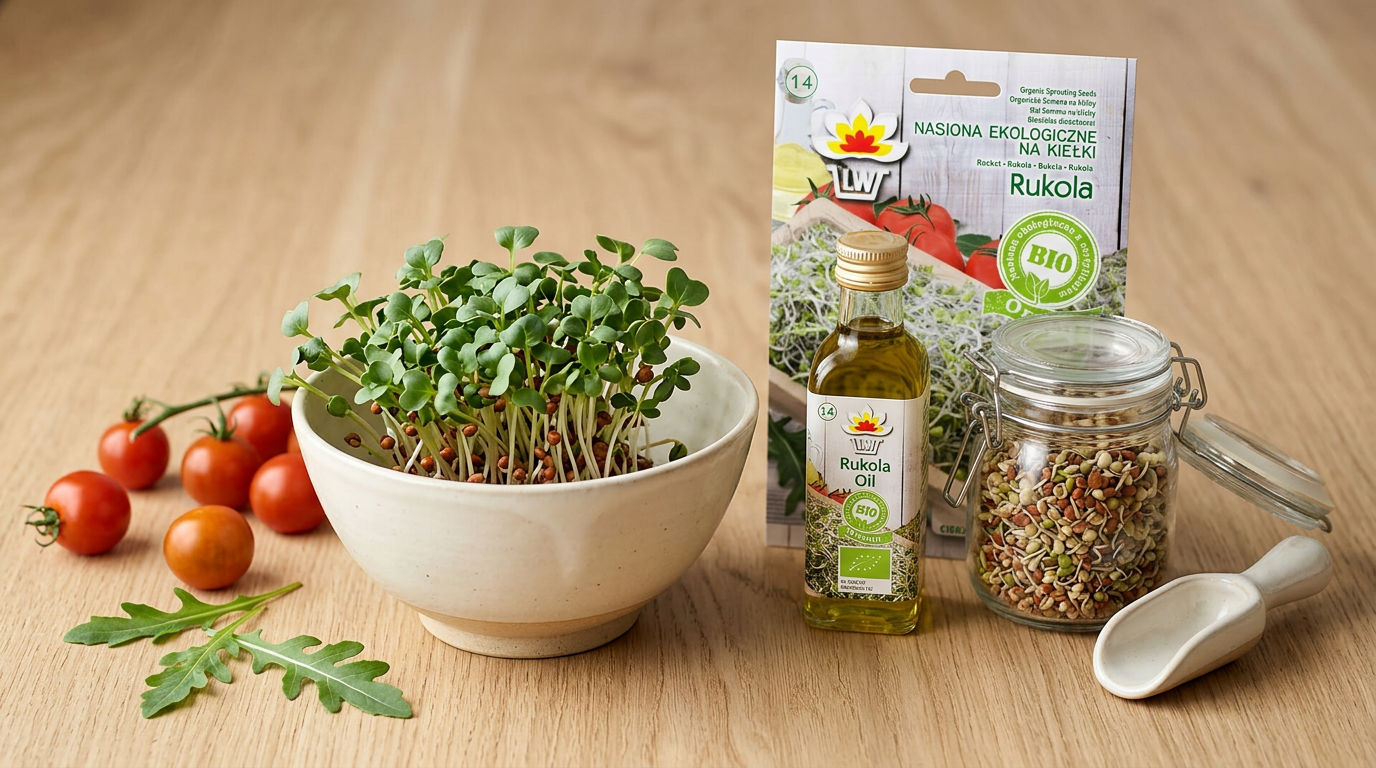 Rukola BIO semínka na klíčení - 10 g