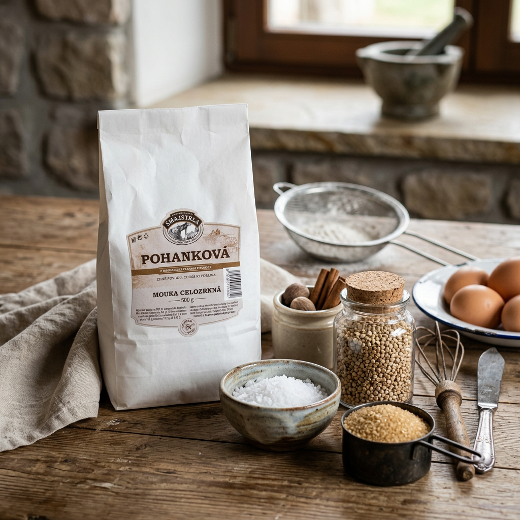 Pohanková mouka celozrnná - 500 g