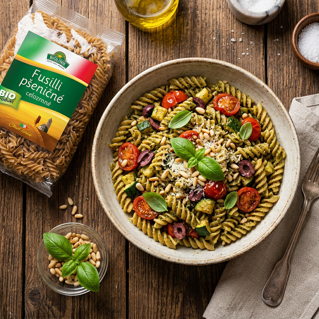 Fusilli BIO pšeničné celozrnné - 500 g