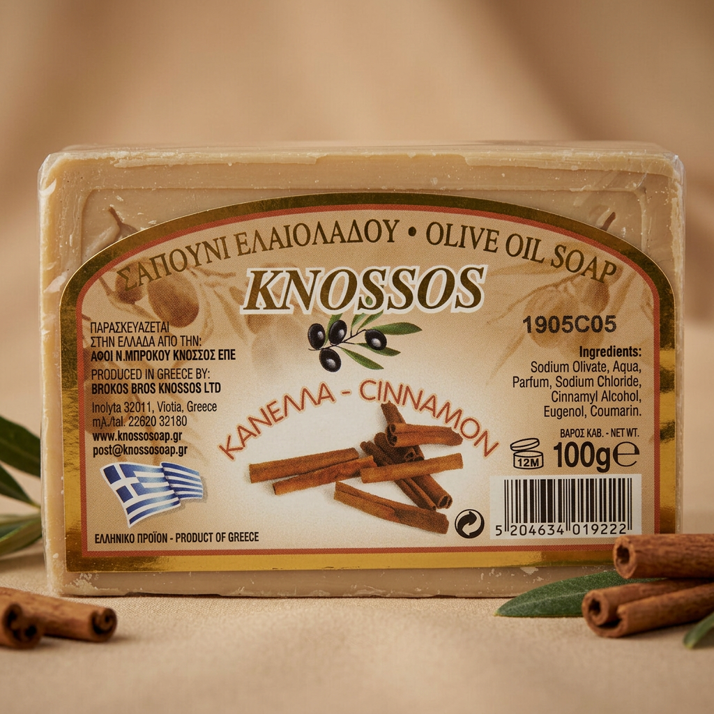 Přírodní olivové mýdlo Skořice - 100 g