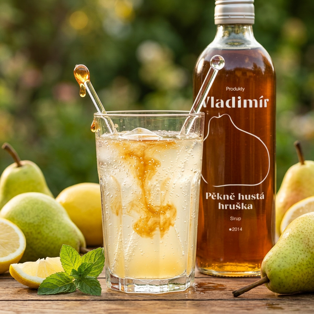 Sirup pěkně hustá hruška - 500 ml
