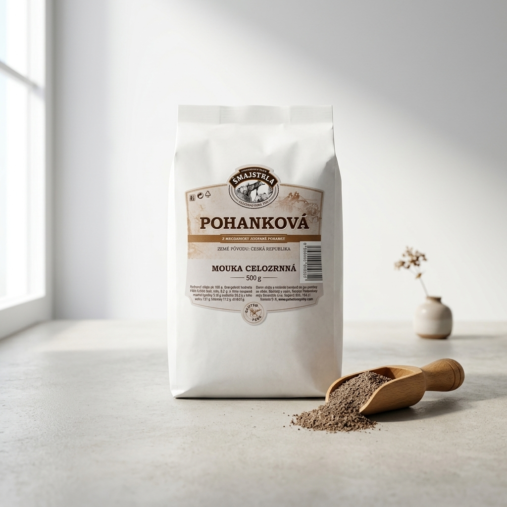 Pohanková mouka celozrnná - 500 g