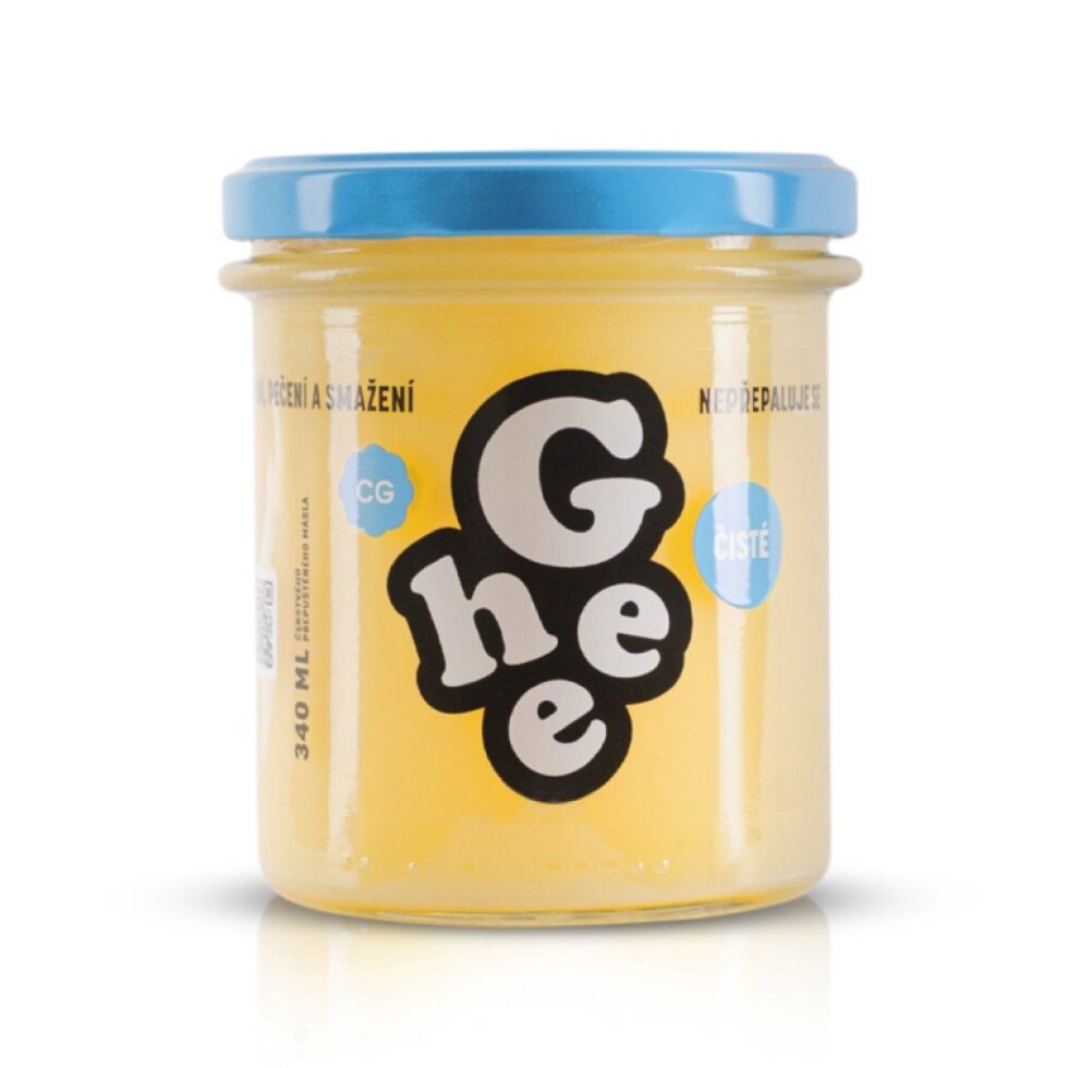 Ghí (Ghee) přepuštěné máslo - čisté