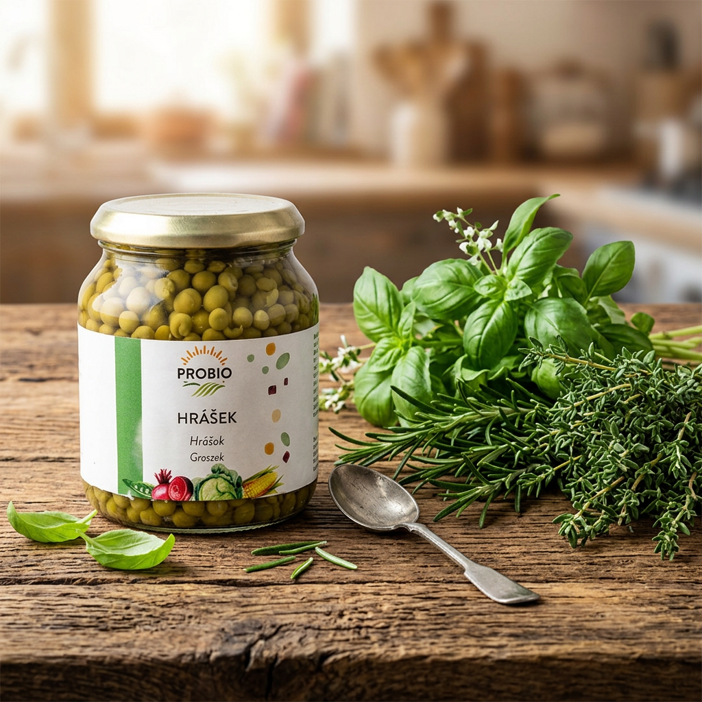 Hrášek BIO sterilovaný - 350 g