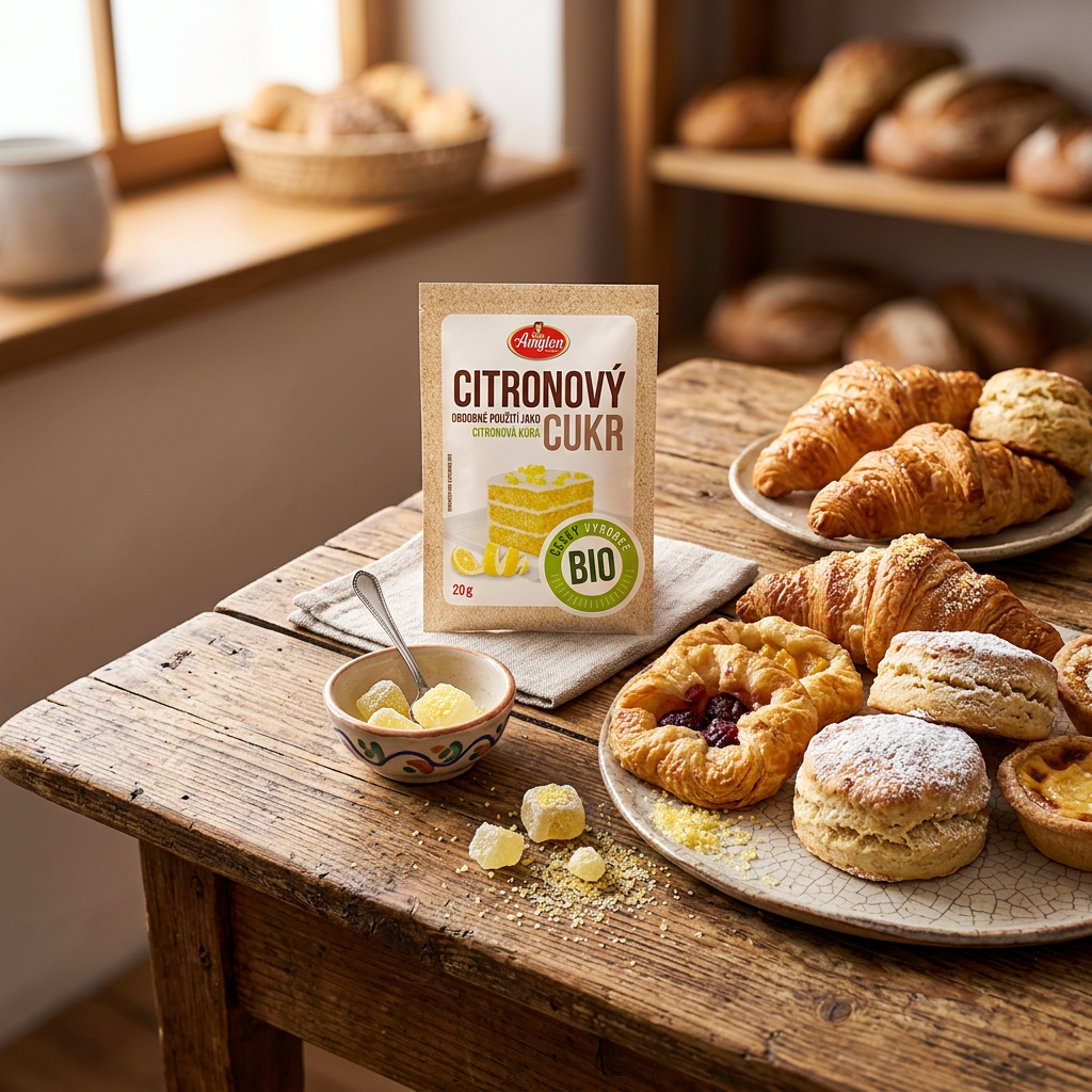 Citronový cukr BIO - 20 g