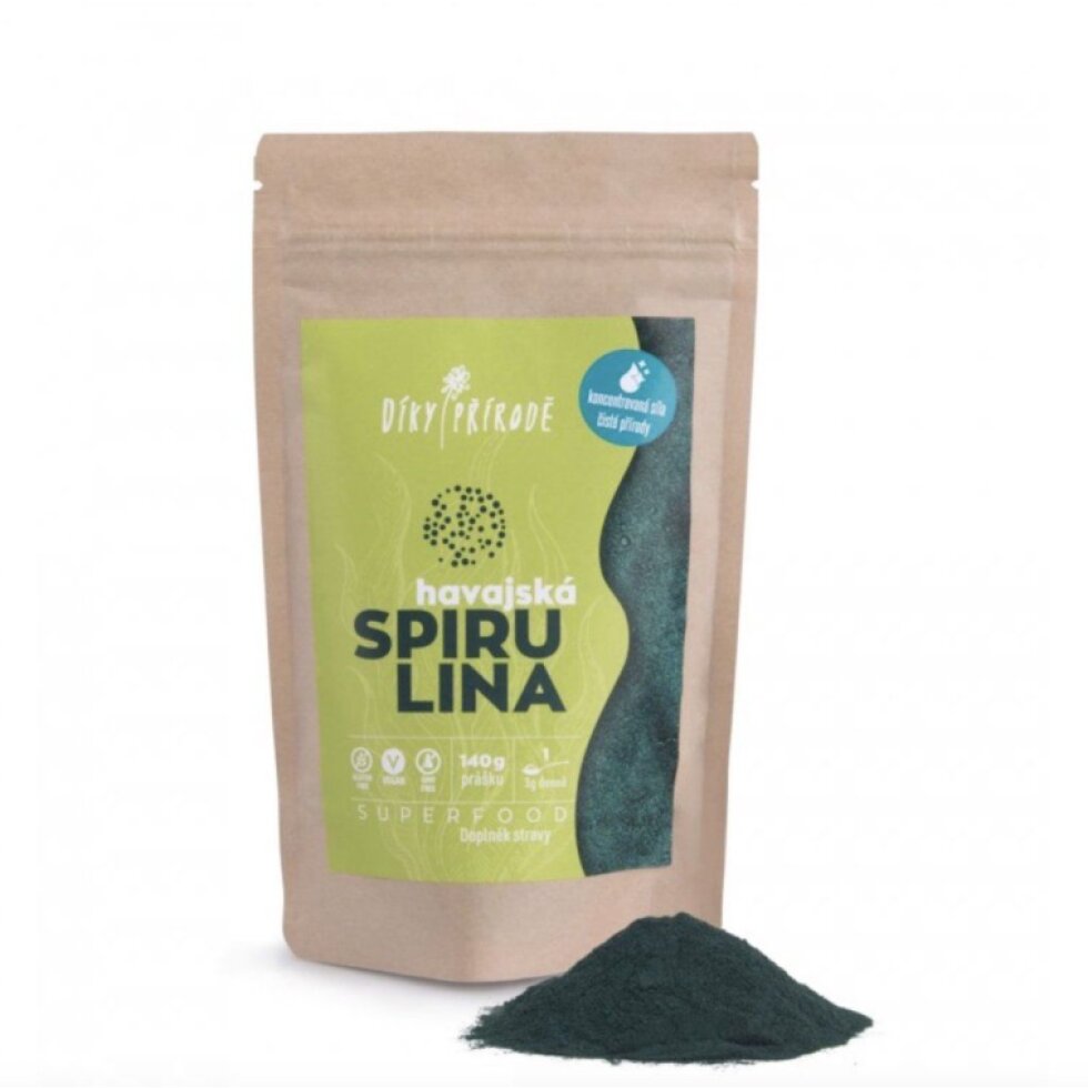Havajská spirulina prášek - 140 g
